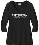 #ilovecottey Cottey Enthusiast VNeck Ladies Fit