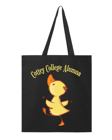 Canvas Bag Cottey Alumna with Duck