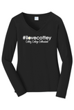 #ilovecottey Cottey Enthusiast VNeck Ladies Fit