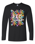 P.E.O. Sisterhood WaterColor Daisies  ...   Crew Neck Ladies Fit