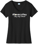 #ilovecottey Cottey Enthusiast VNeck Ladies Fit