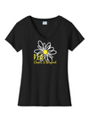 Daisy Line Art VNeck - Maryland