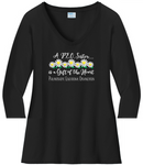 P.E.O. Sisters a Gift of the Heart - VNeck