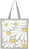 Canvas Totes California & Retro Daisies