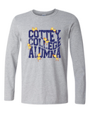 Cottey College Alumna Warp Font Crew Neck Unisex Fit