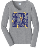 Cottey Enthusiast with Ducks Ladies Fit VNeck