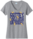 Cottey Enthusiast with Ducks Ladies Fit VNeck