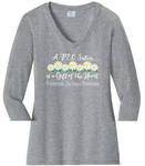 P.E.O. Sisters a Gift of the Heart - VNeck