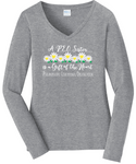 P.E.O. Sisters a Gift of the Heart - VNeck