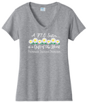 P.E.O. Sisters a Gift of the Heart - VNeck