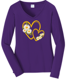 Hearts 7 Daisies VNeck