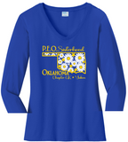 Ch GK Oklahoma State Crew and Vneck Tee