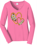 Hearts 7 Daisies VNeck