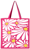 Canvas Totes California & Retro Daisies