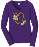 Hearts 7 Daisies VNeck