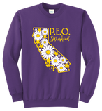 P.E.O. Sisterhood California Sweatshirt
