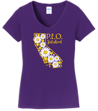 P.E.O. Sisterhoood California VNeck