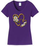 Hearts 7 Daisies VNeck