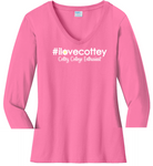 #ilovecottey Cottey Enthusiast VNeck Ladies Fit