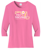 Chapter T  Maryland Cotton Tee ...  VNeck or Crew Neck . . . . . . . . . Ladies Fashion Fit