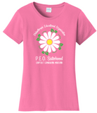 Philanthropic Educational Organization Chapter T. . . Cotton Tee VNeck or Crew Neck . . . . . . . . . Ladies Fashion Fit