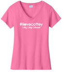 #ilovecottey Cottey Enthusiast VNeck Ladies Fit