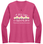 P.E.O. Sisters a Gift of the Heart - VNeck