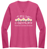 P.E.O. Sisters a Gift of the Heart - VNeck