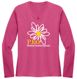 P.E.O. Daisy Line Art - VNeck