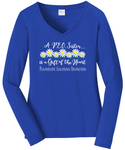 P.E.O. Sisters a Gift of the Heart - VNeck