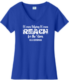 Women Helping Women Reach for the Stars - VNeck