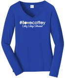 #ilovecottey Cottey Enthusiast VNeck Ladies Fit