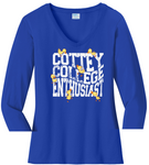 Cottey Enthusiast with Ducks Ladies Fit VNeck