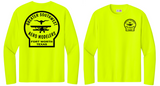Greater Southwest Aero Modelers Cotton TEE Safety Colors . . . . .  Front Crest/Back Logo