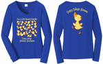 Cottey Alumnae Quack A Doodle VNeck Ladies Fit