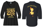 Cottey Alumnae Quack A Doodle VNeck Ladies Fit