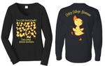 Cottey Alumnae Quack A Doodle VNeck Ladies Fit