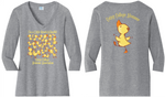 Cottey Alumnae Quack A Doodle VNeck Ladies Fit