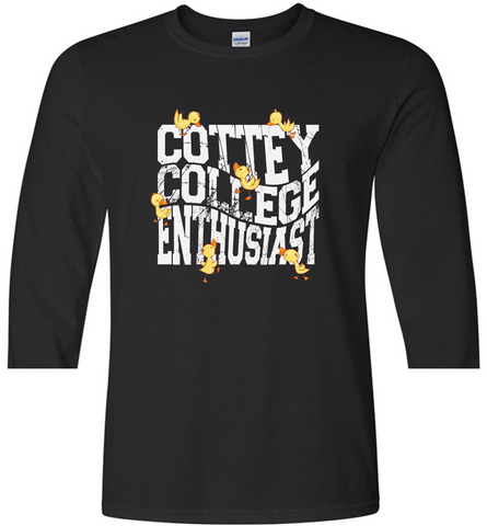 Cottey Enthusiast with Ducks Unisex Fit Crew Neck