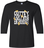 Cottey College Enthusiast Warp Font CrewNeck Unixex Fit