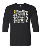 Cottey Wordle Crew Neck Unisex Fit