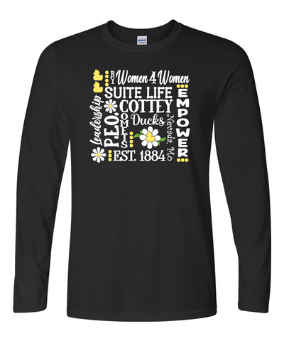 Cottey Wordle Crew Neck Unisex Fit