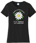 Philanthropic Educational Organization Chapter T. . . Cotton Tee VNeck or Crew Neck . . . . . . . . . Ladies Fashion Fit