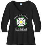 Philanthropic Educational Organization Chapter T. . . Cotton Tee VNeck or Crew Neck . . . . . . . . . Ladies Fashion Fit