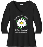 Philanthropic Educational Organization Chapter T. . . Cotton Tee VNeck or Crew Neck . . . . . . . . . Ladies Fashion Fit