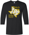 Texas State Chapter Crew Neck Ladies Fit - Yellow Accents