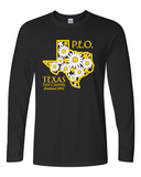 Texas State Chapter Crew Neck Ladies Fit - Yellow Accents