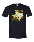 Texas State Chapter Crew Neck Ladies Fit - Yellow Accents