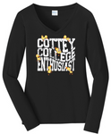 Cottey Enthusiast with Ducks Ladies Fit VNeck