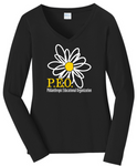 P.E.O. Daisy Line Art - VNeck
